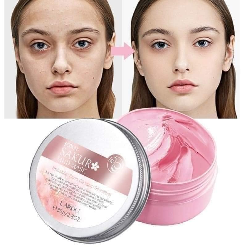 Laikou Sakura Mud Mask-90g