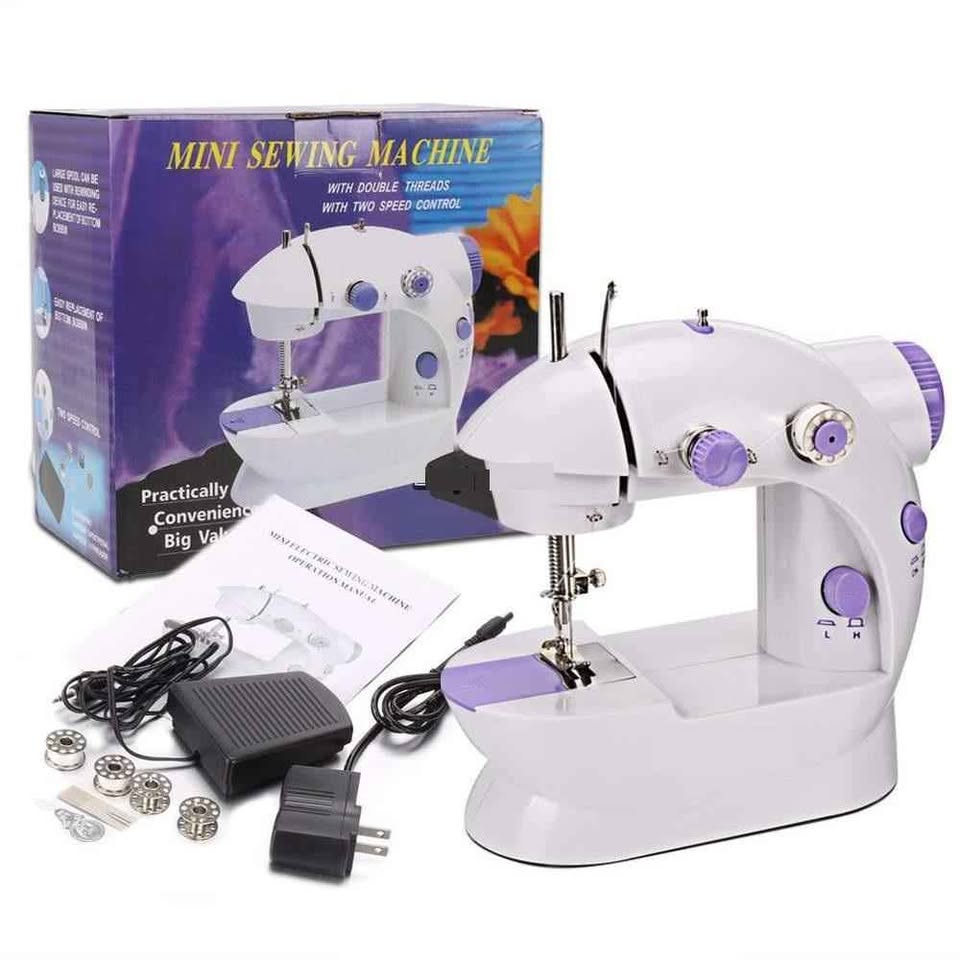 Dual Speed Portable Mini Electric Pedal Sewing Machine