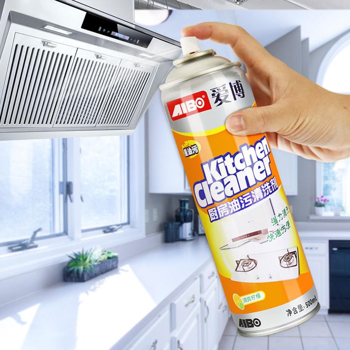 Kitchen Cleaner Spray Foam Cleaning Spray Easy Cleaning 500ml