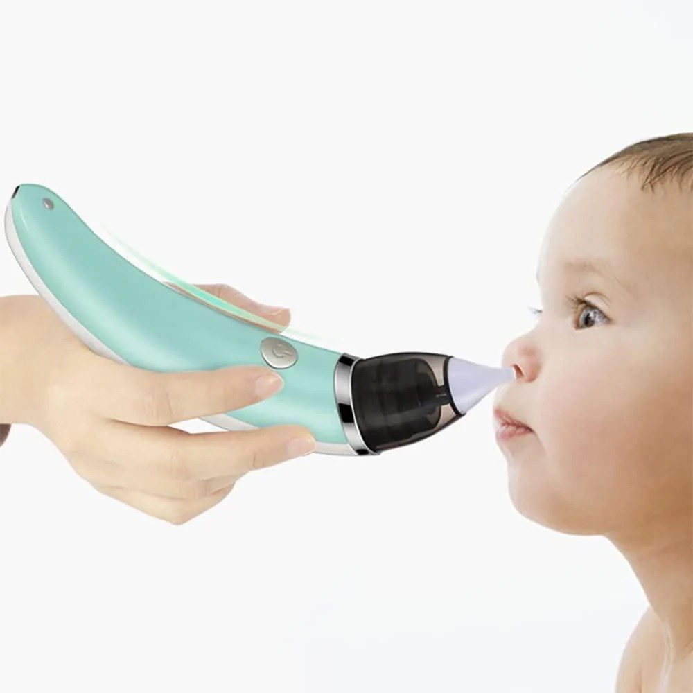 Kid Baby Nasal Aspirator Electric Nose Cleaner Newborn Baby ...