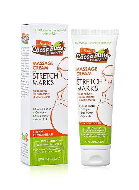 Disaar Cocoa Butter Stretch Marks Massage Cream -125 gm