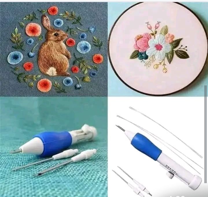 Embroidery punch neddle