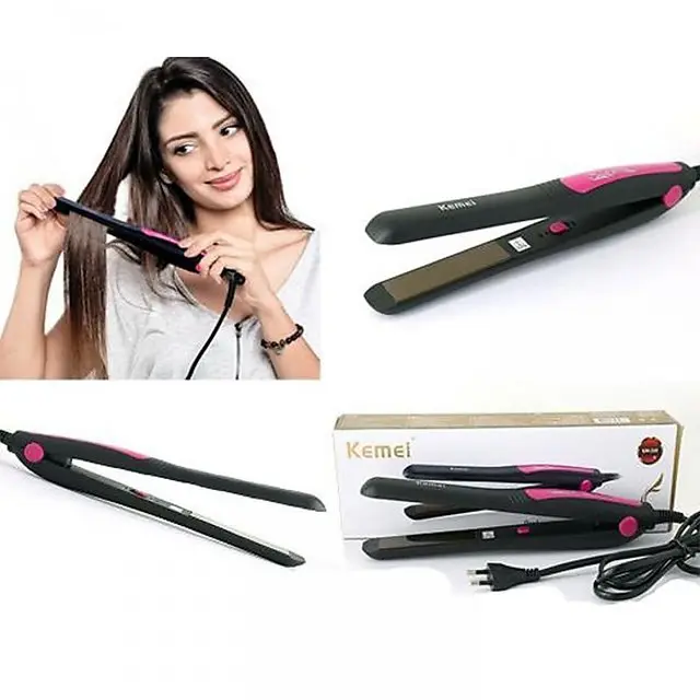 Km-328 Professional Hair Straightener - 2