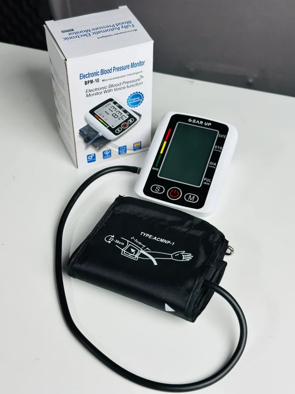 Electronic Blood Pressure Monitor with Voice Function - 5