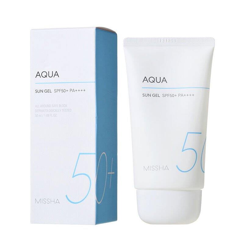 Missha All Around Safe Block Aqua Sun SPF50+/PA++++ 50ml Sunscreen Cream - 3