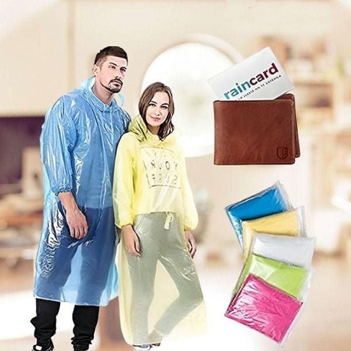 Rain Card Credit Card Size Raincoat - 3
