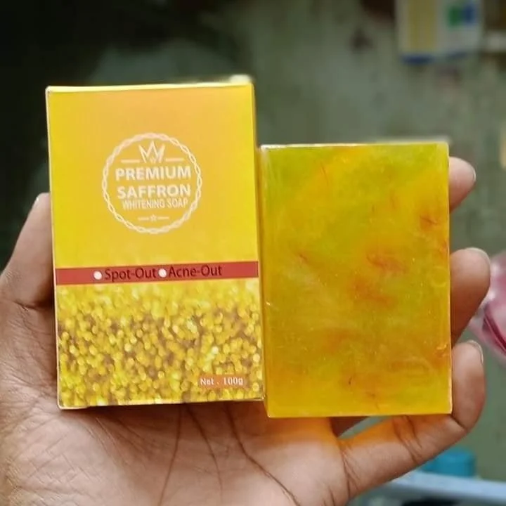 Premium Saffron Whitening Soap -100gm - 3
