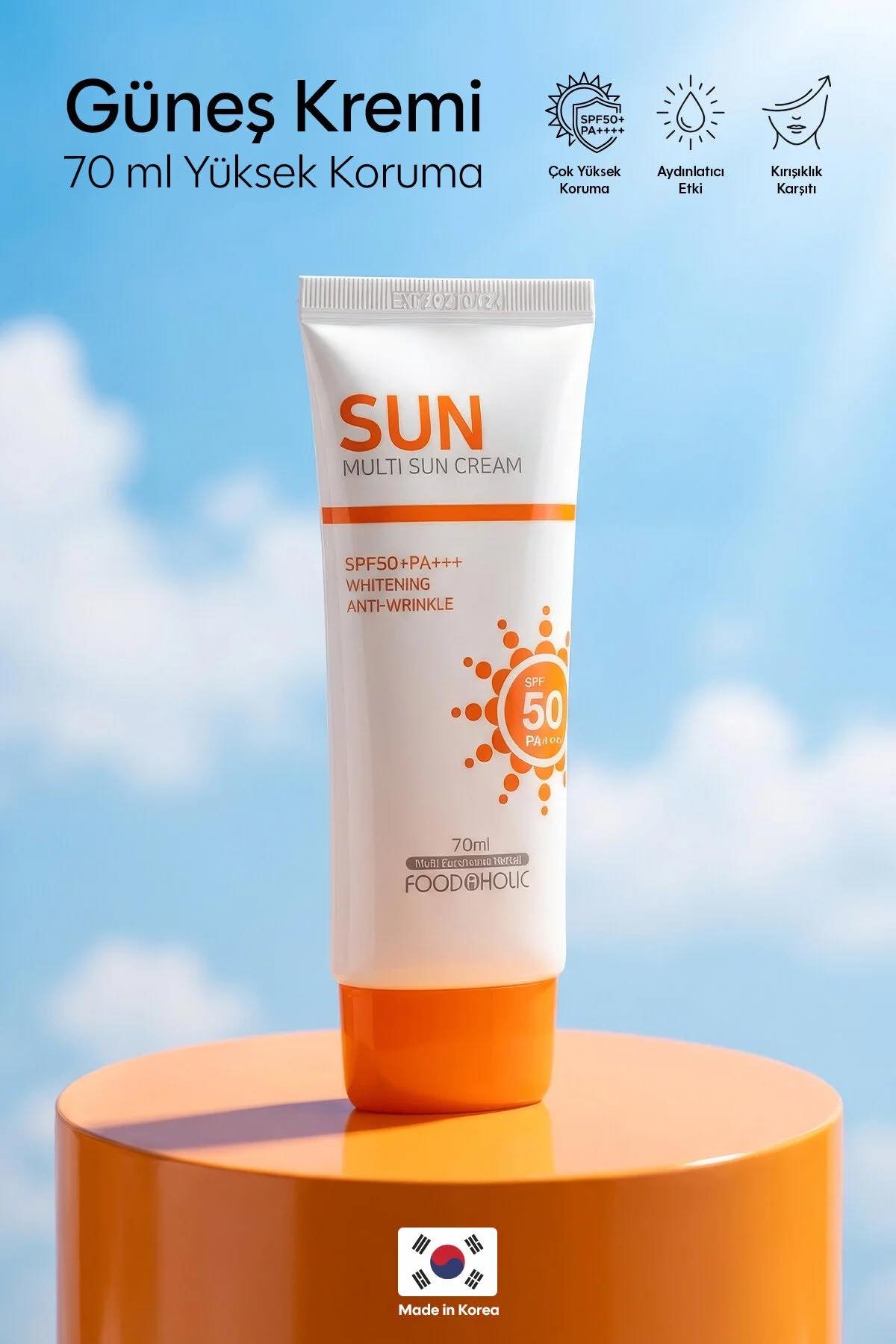 Foodaholic Sun Multi Sun Cream SPF 50+ PA+++ - 2