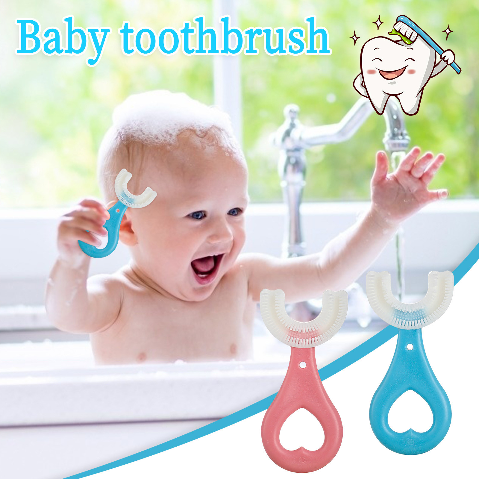 U Shape Baby Toothbrush - 3