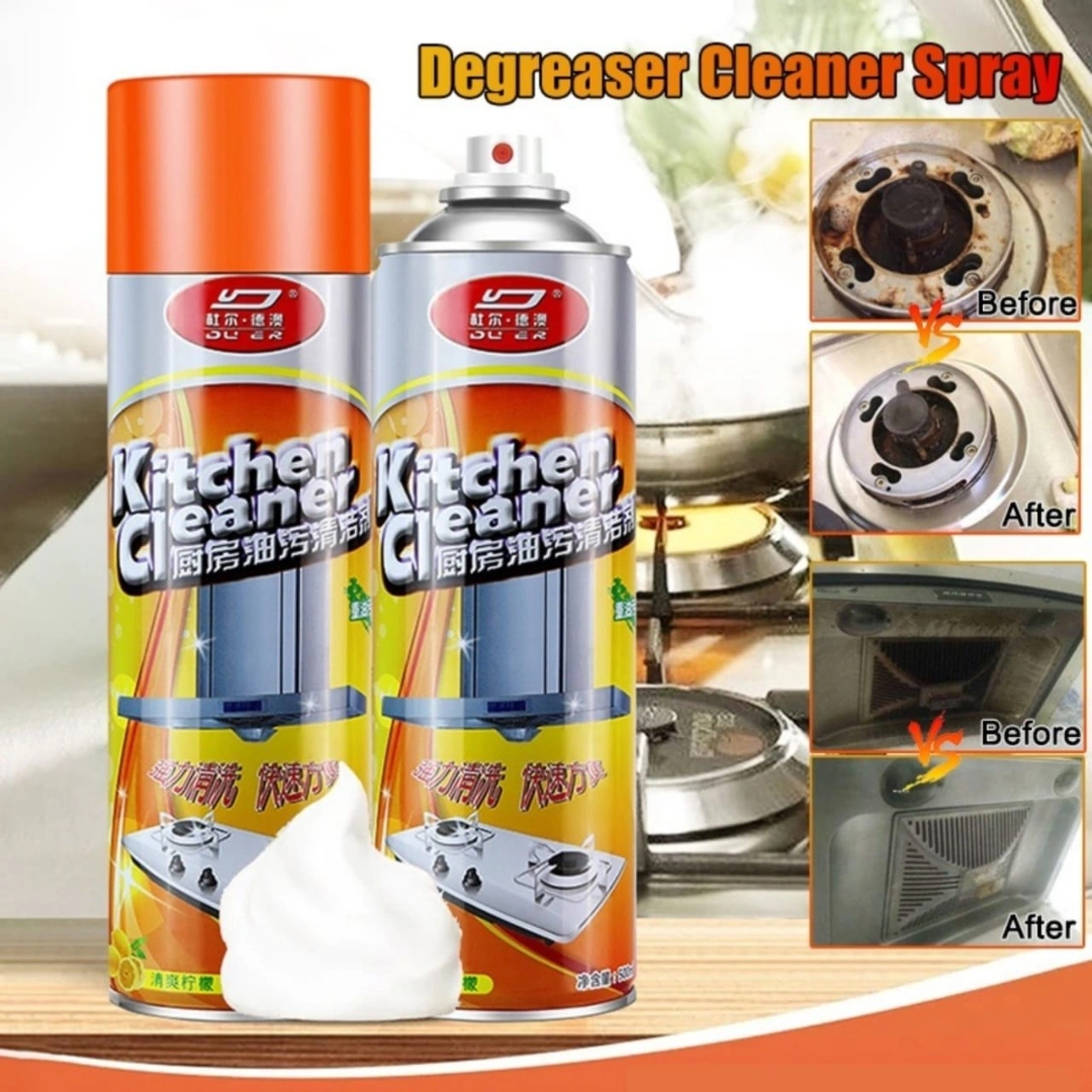 Kitchen Cleaner Spray Foam Cleaning Spray Easy Cleaning 500ml - 2