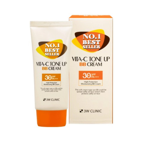 3W Clinic Vita-C Tone up BB Cream SPF30+ PA+++ 50ml - 3