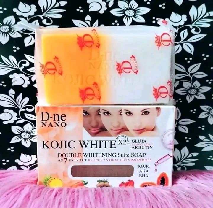 D-one Kojic White Double Whitening Suite Soap 160gm - 2