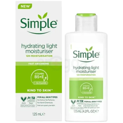 Simple Kind to Skin Hydrating Light Moisturiser 125 gm - 3