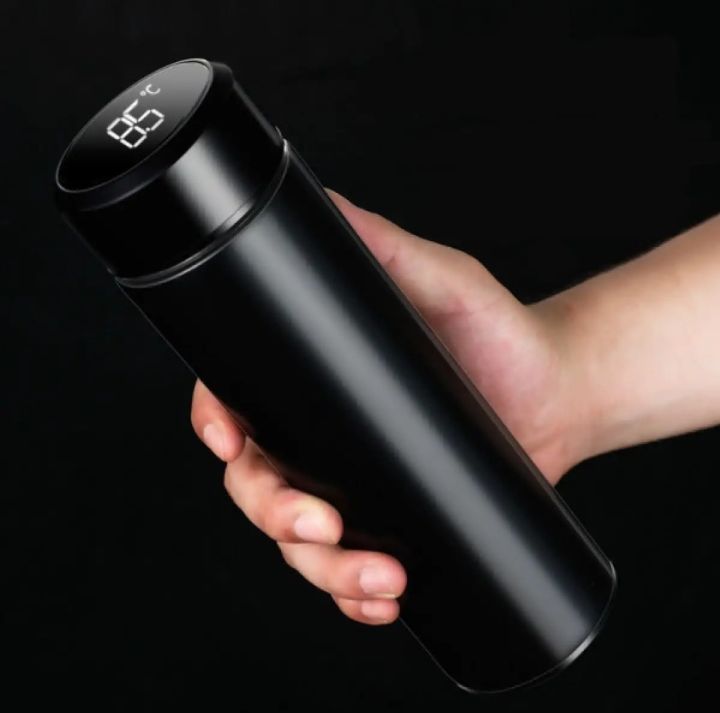 Smart Temperature Display Stainless Steel Vacuum Flask (500ml) - 5