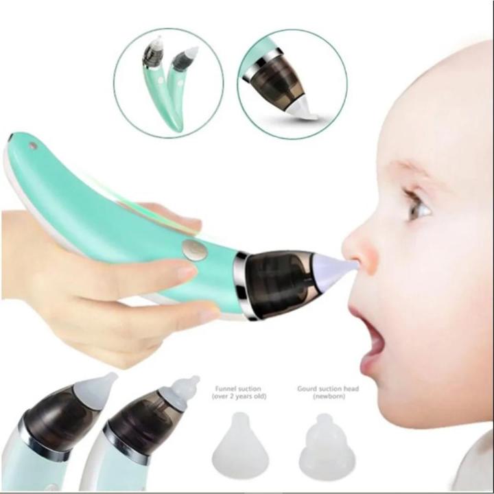 Kid Baby Nasal Aspirator Electric Nose Cleaner Newborn Baby ... - 2