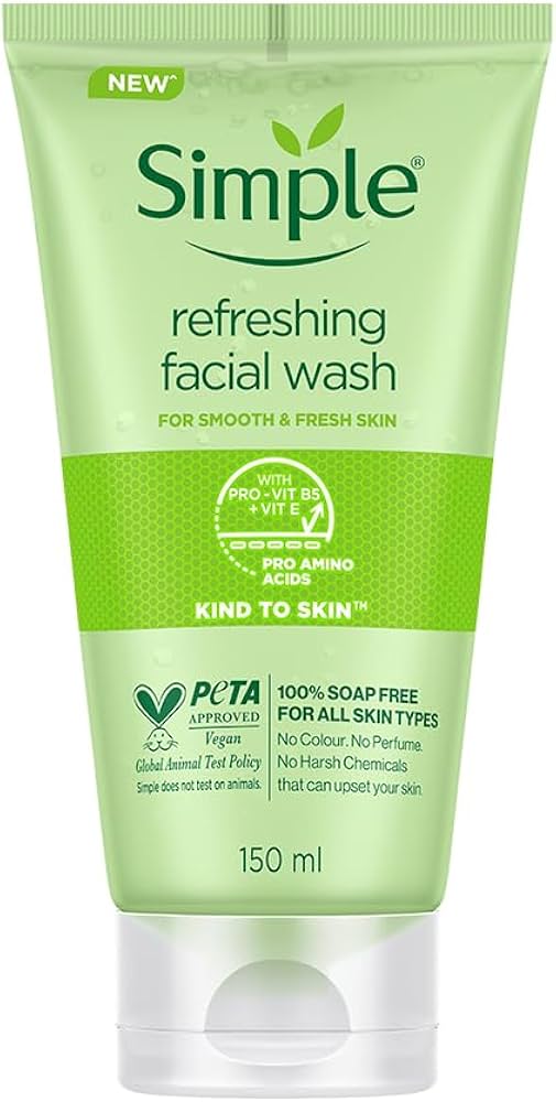 Simple Kind To Skin Refreshing Facial Wash 150ml - 2