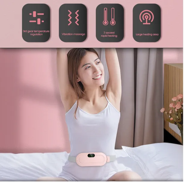 Period Pain Relief Waist Belt Heating Pad Device - 3