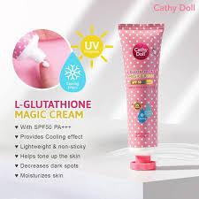 Cathy Doll Whitening Sunscreen L-glutathione Magic Cream .. - 4