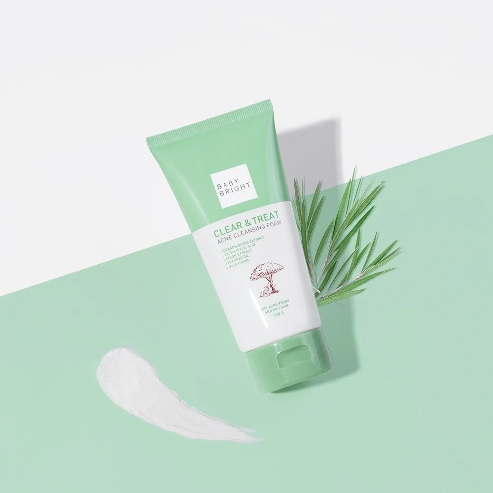Baby Bright Anti-Acne Dragon Blood Cleansing Foam - 3