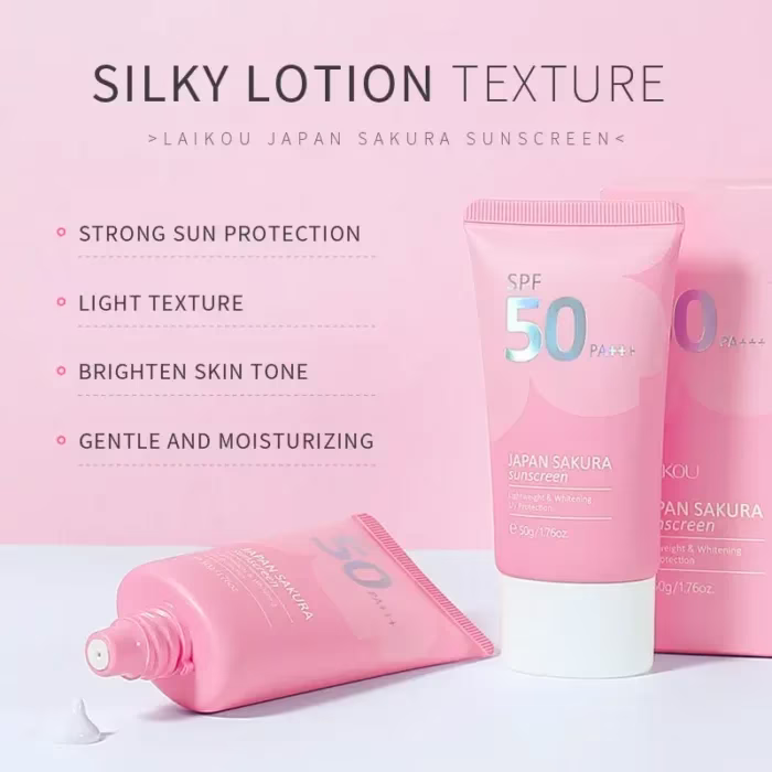 Laikou Japan Sakura Sunscreen 50ml - 2