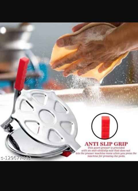Affix Stainless Steel Kitchen Press Roti Maker - 3