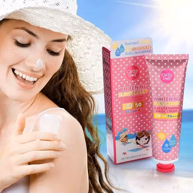 Cathy Doll Whitening Sunscreen L-glutathione Magic Cream .. - 3