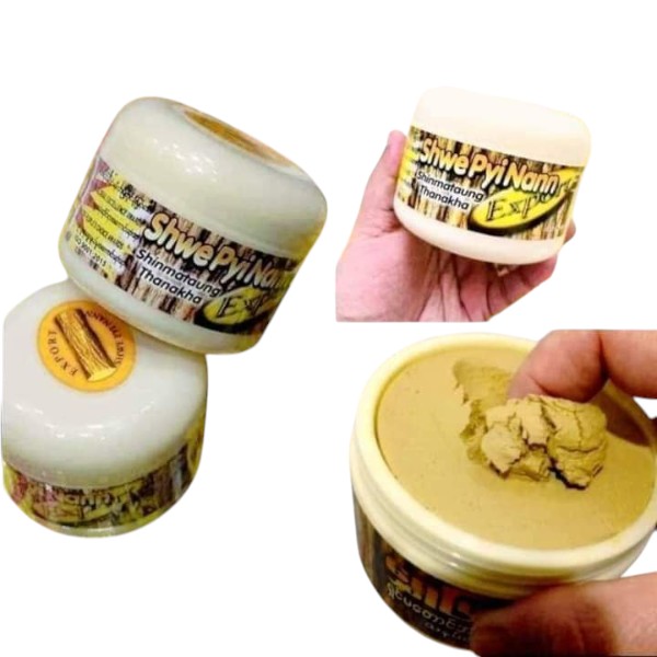 Shwepyi Nann Thanaka Chandon Face Pack 50gm - 3