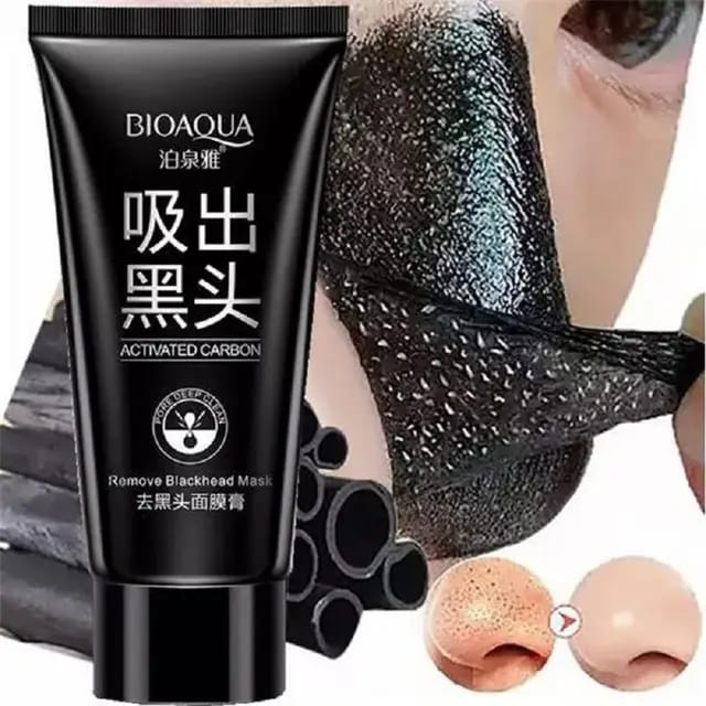 Bioaqua Charcoal Peel Off Blackhead Mask . - 5