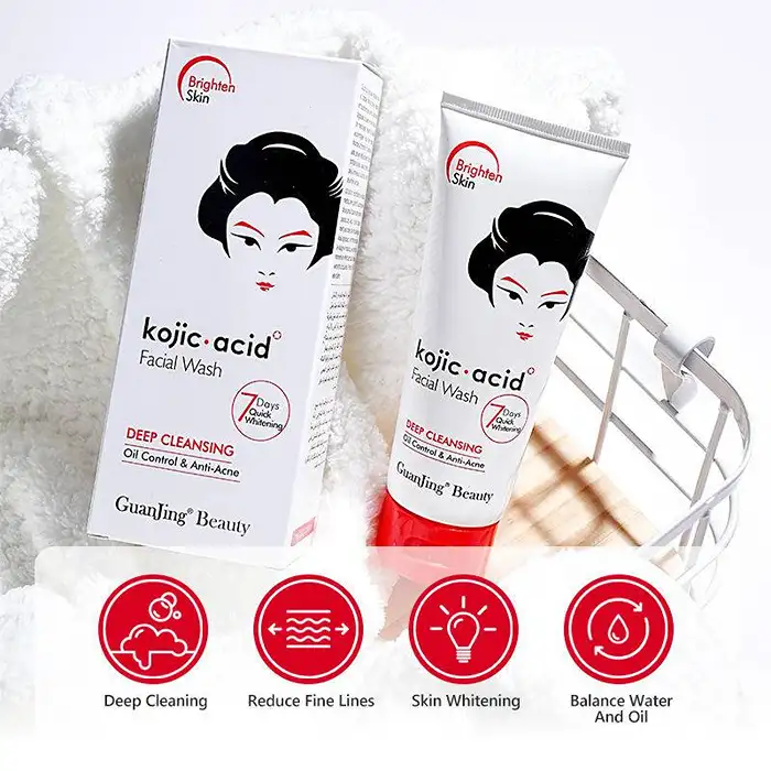 Guanjing Beauty Kojic Acid Facial Wash - 4
