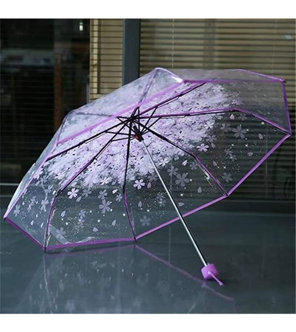 Transparent Flower Umbrella - 3