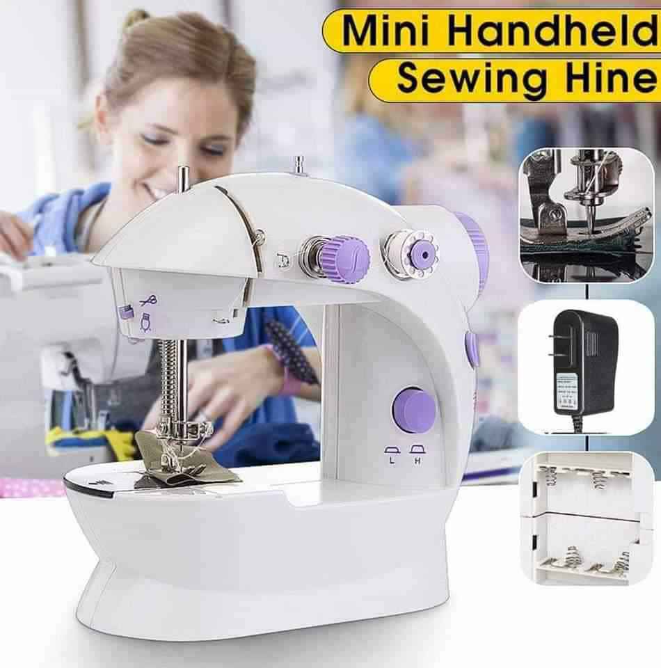 Dual Speed Portable Mini Electric Pedal Sewing Machine - 2