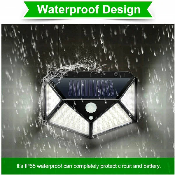 100 LED 4 Surface Solar Light - 2
