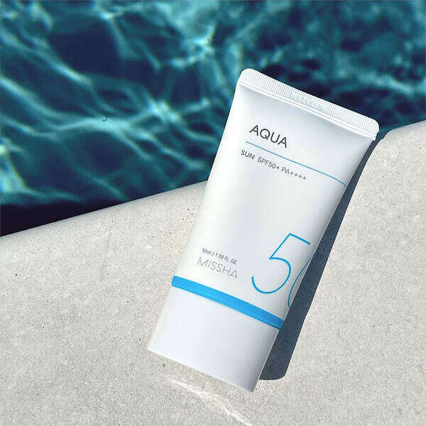 Missha All Around Safe Block Aqua Sun SPF50+/PA++++ 50ml Sunscreen Cream - 4