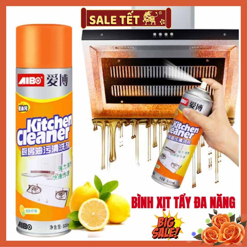 Kitchen Cleaner Spray Foam Cleaning Spray Easy Cleaning 500ml - 3