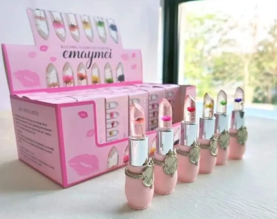Crystal Flower Jelly Lipstick 1 pis - 5