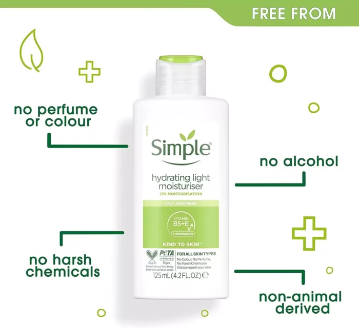 Simple Kind to Skin Hydrating Light Moisturiser 125 gm - 5