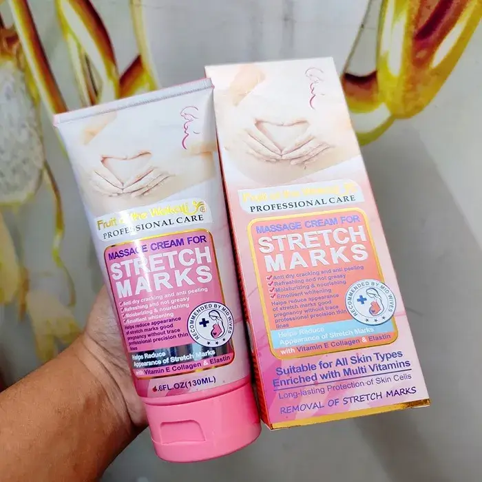 Fruit of the Wokali Stretch Marks Massage Cream 130ML - 2