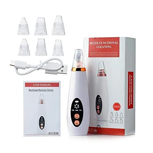 Electric Rechargeable Vacuum System Acne Blackhead Remover - 2