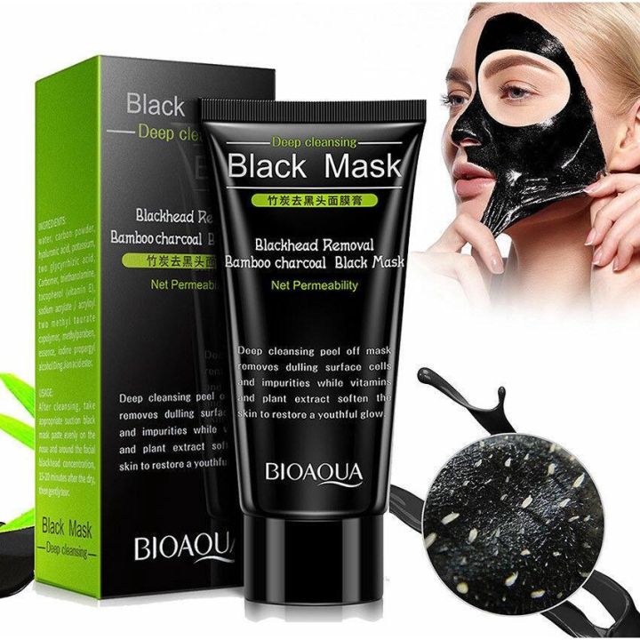 Bioaqua Charcoal Peel Off Blackhead Mask . - 4