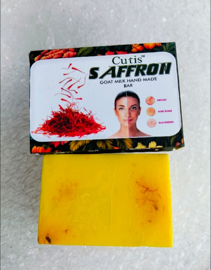 Cutis Saffron Goat Milk Handmade Bar Soap - 3