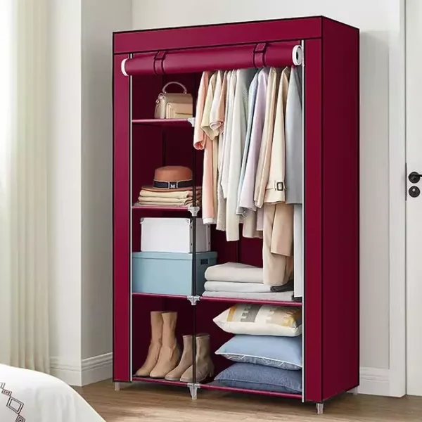 Portable 2 layer wardrobe - 2