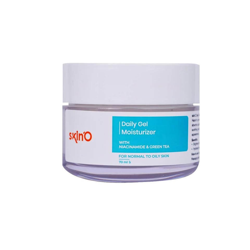 Skin'O Daily Gel Moisturizer with Niacinamide and Green Tea (70ml) - 3