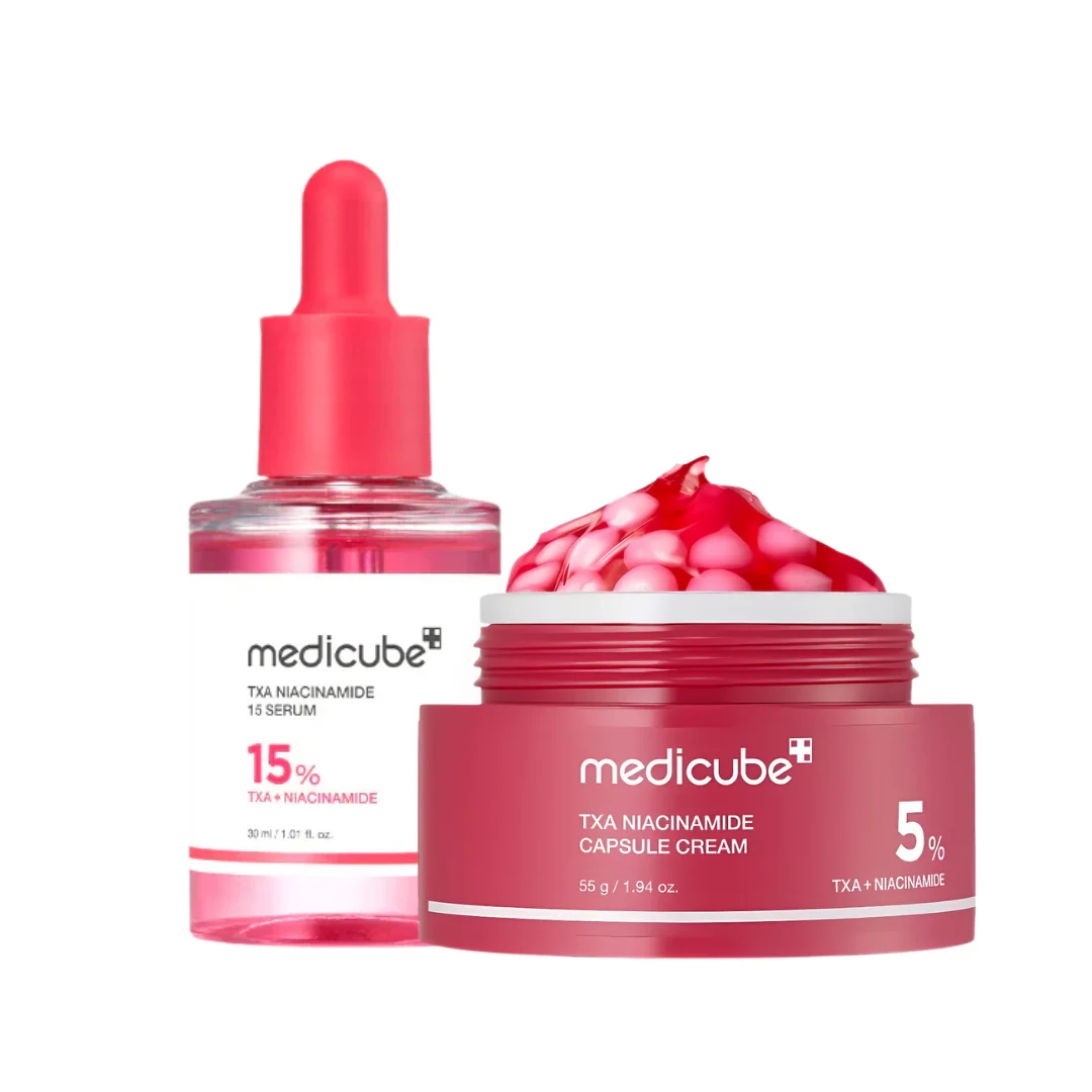 MEDICUBE TXA Niacinamide Serum Capsule Cream Combo - 3